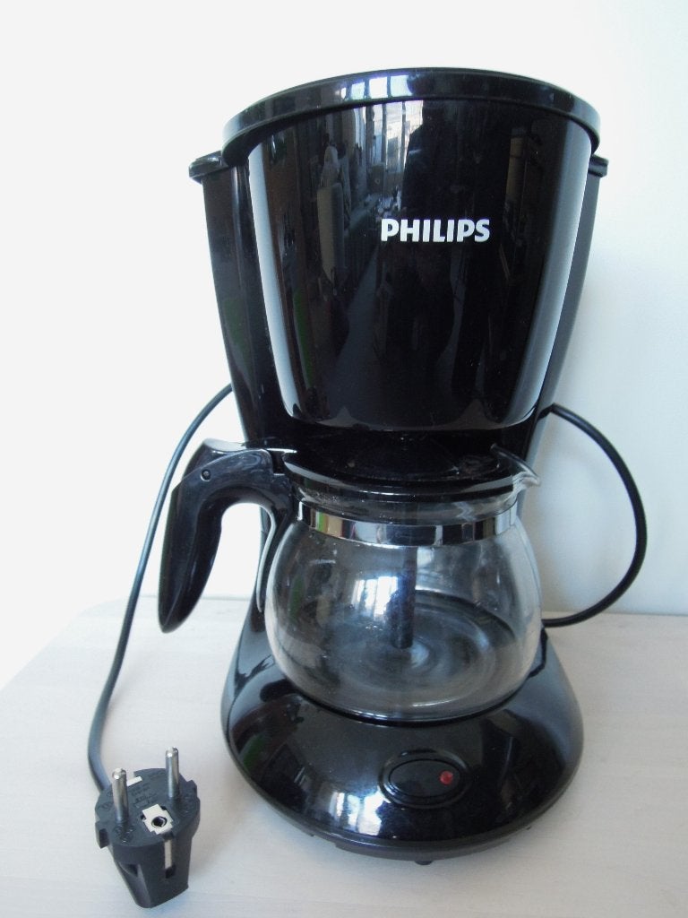 Philips Koffiezetapparaat voor 1-2 Personen / studentenkamer, Ophalen, Gebruikt, Koffiemachine, Gemalen koffie