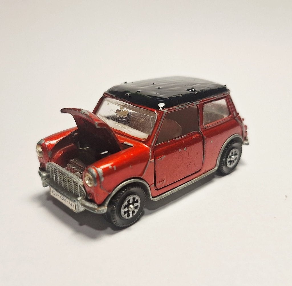Austin Mini Cooper Dinky Toys, Ophalen of Verzenden, Gebruikt, Auto, Dinky Toys