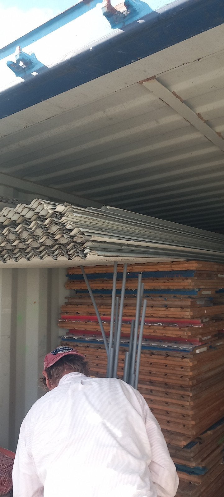 Golfplaten 290cm lang, Doe-het-zelf en Verbouw, Ophalen, Overige materialen, Gebruikt, Overige kleuren