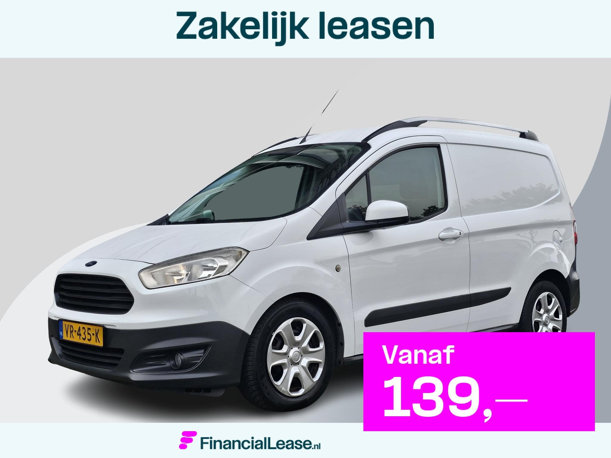 Ford Transit Courier 1.5 TDCI Trend Dealeronderhouden | Dist, Euro 5, Stof, 4 cilinders, Origineel Nederlands