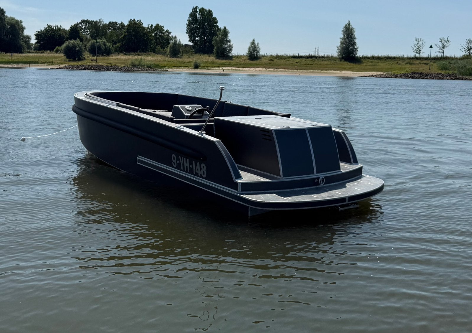 WINTERSALE Demo 2025 Aluminium tender sloep met 60pk mercury, Watersport en Boten, Ophalen, 60 pk, Tender, Aluminium