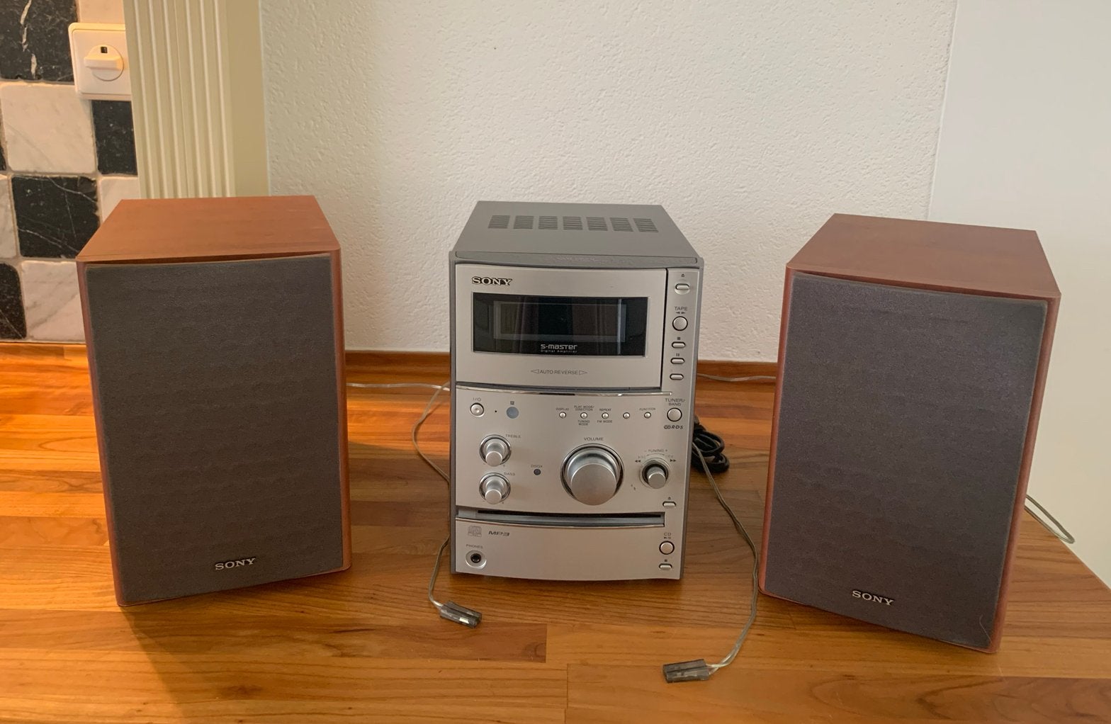 Sony CMT-CPX11 Micro Hi-Fi Component Systeem met speakers, Ophalen, Gebruikt, Cassettedeck, Microset