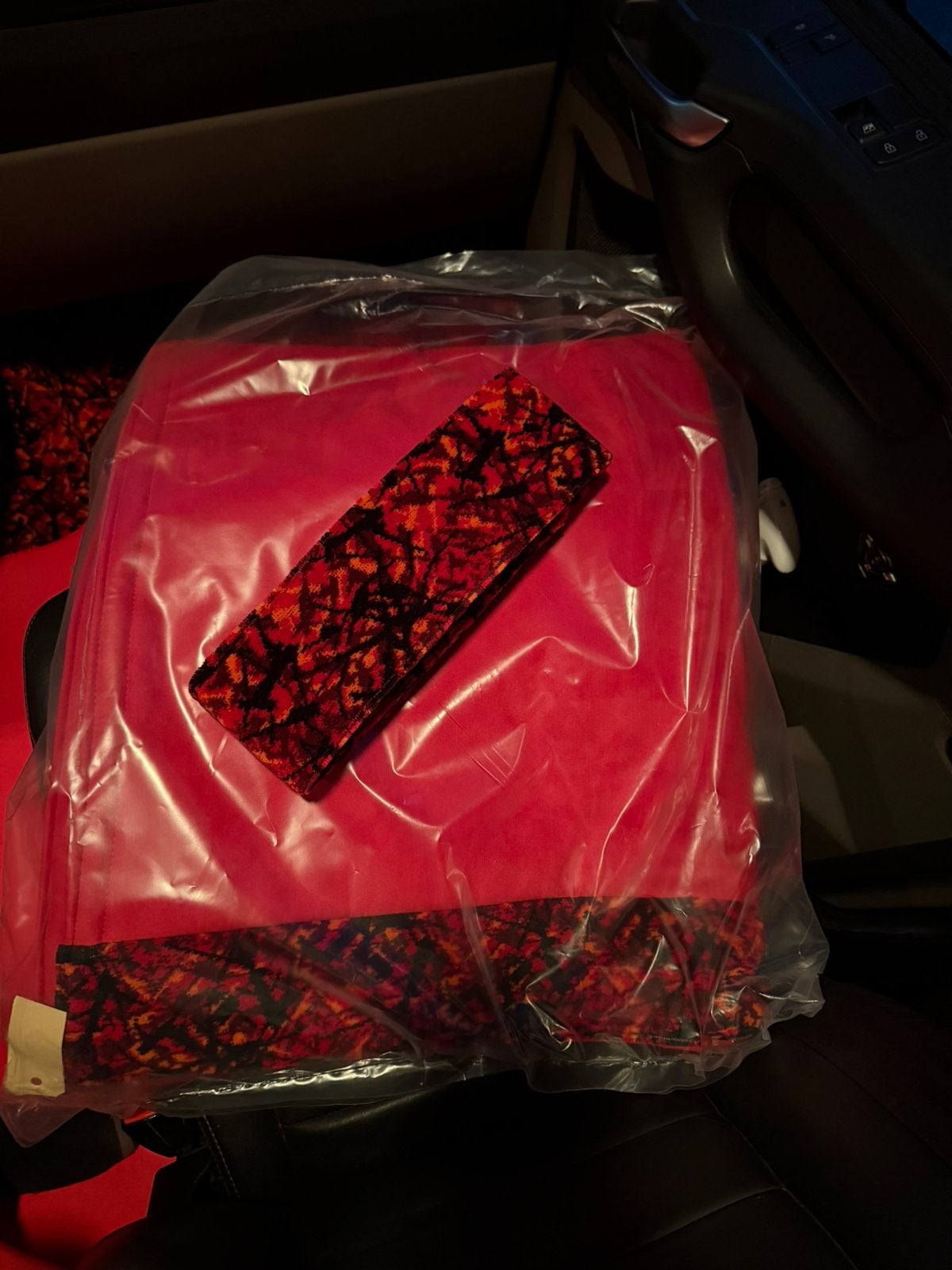 Rode gordijnen dubbel gevoerd met rode deense pluche, Auto-onderdelen, Ophalen of Verzenden, Nieuw, Overige merken, Interieur en Bekleding
