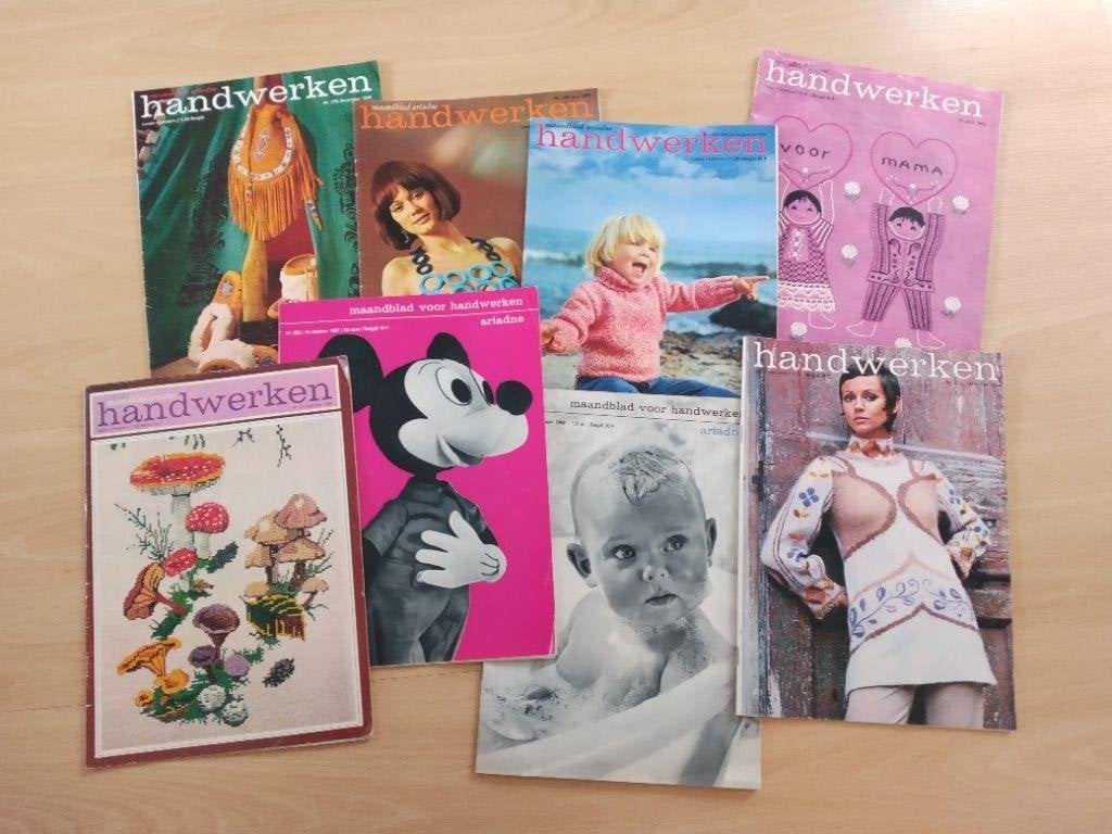 Tijdschriften Ariadne, Ophalen of Verzenden, Zo goed als nieuw, Breien, Patroon of Boek