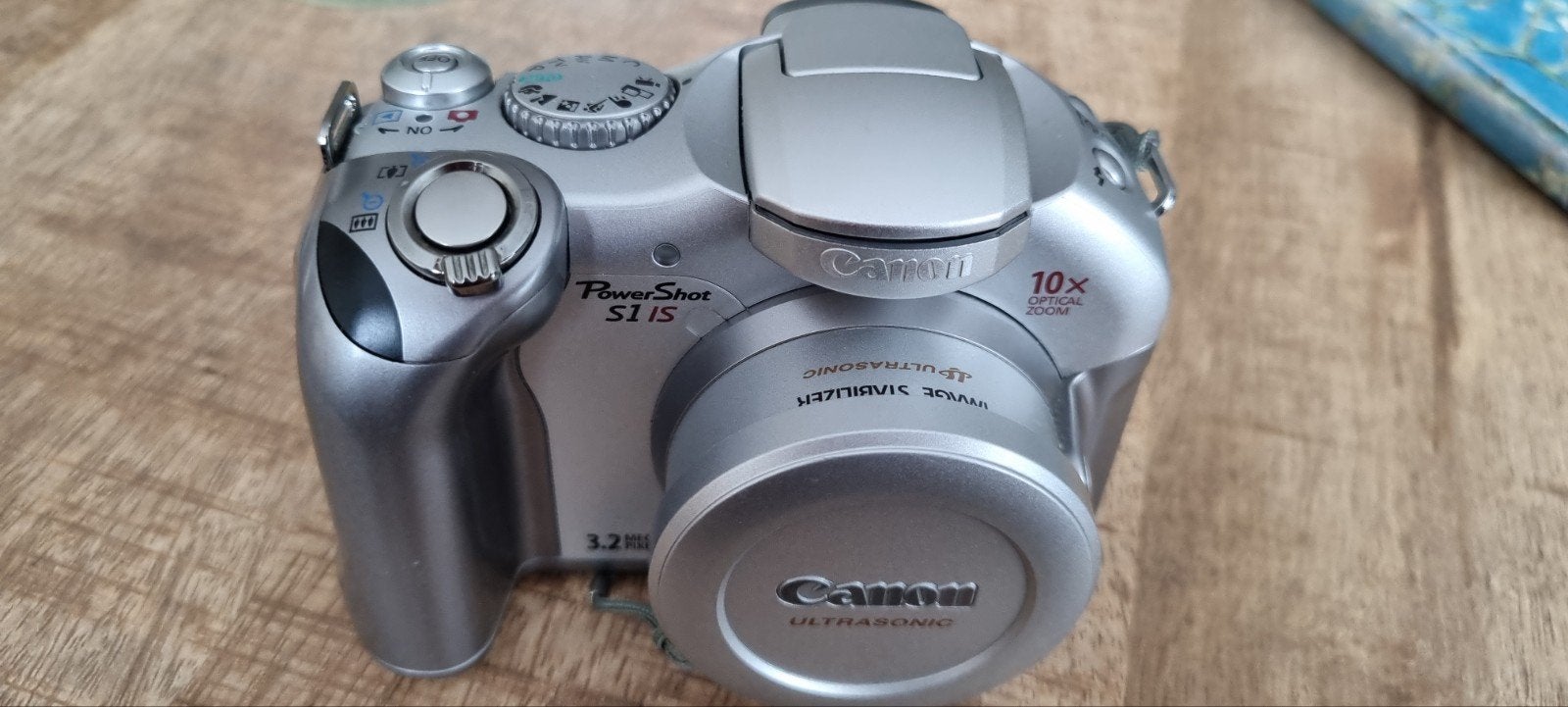 Canon PowerShot S1 IS + geheugenkaarten, Ophalen of Verzenden, Gebruikt, Canon, 8 keer of meer