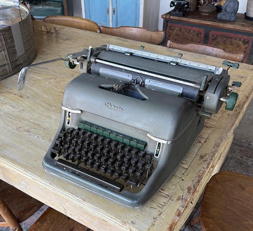 typemachine, Ophalen, Gebruikt