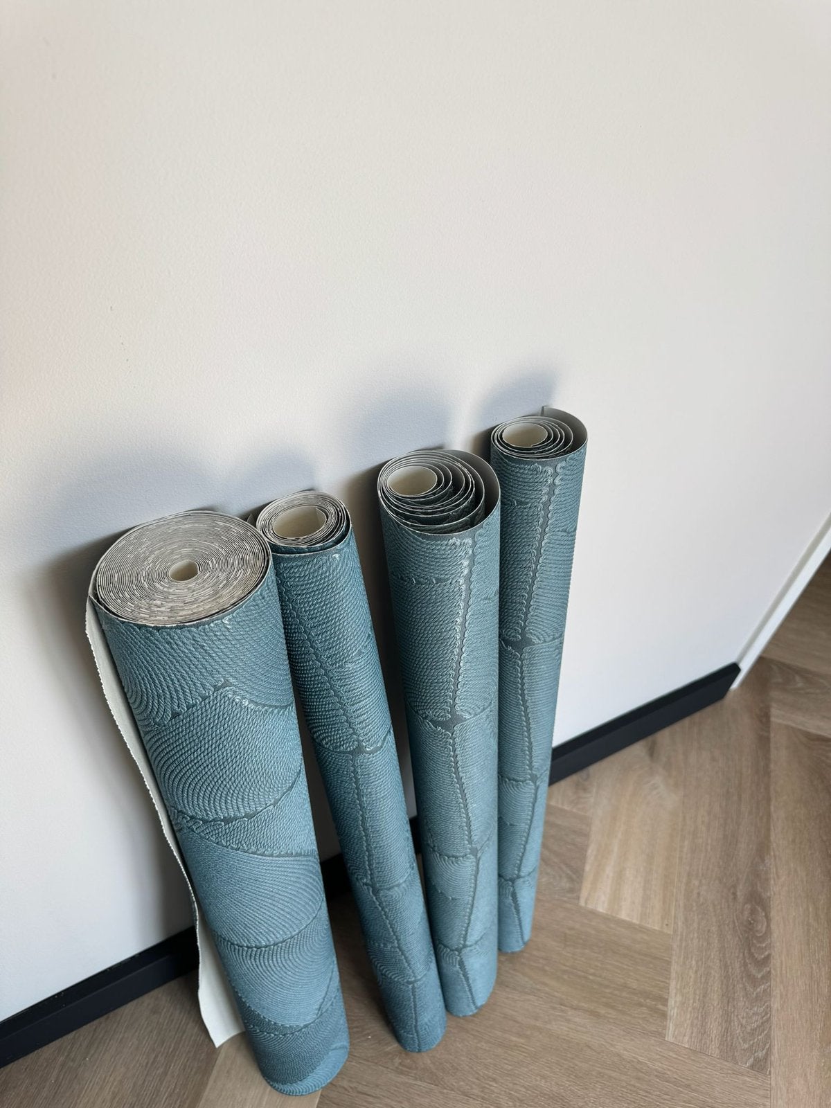 Arte Atlas Manila Petrol behang - ca. 10-15m2, Ophalen of Verzenden, 10 tot 25 m², Blauw, Arte