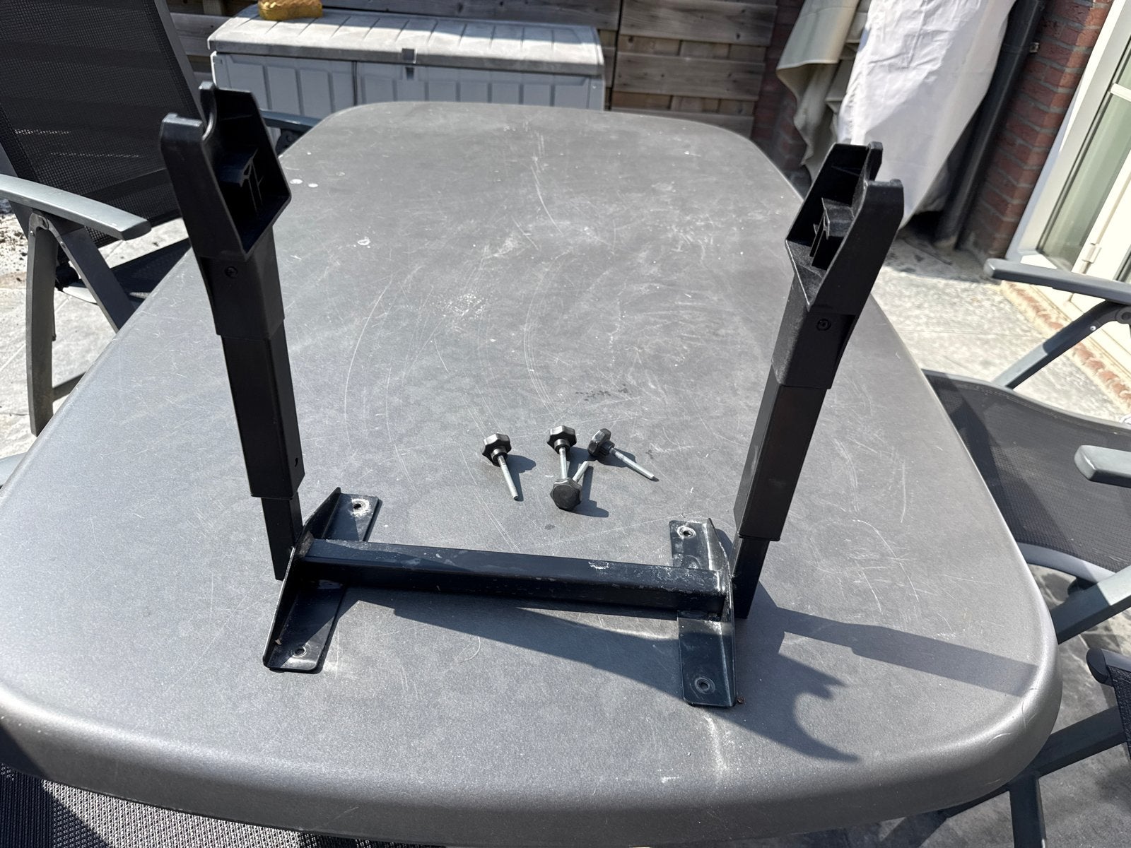 Maxi cosi houder voor bakfiets., Ophalen, Gebruikt, 0 t/m 10 kg