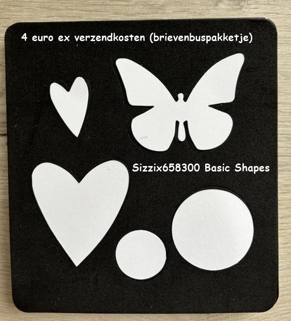 Sizzix dikke mal, Verzenden, Zo goed als nieuw, Overige thema's, Pons of Mal