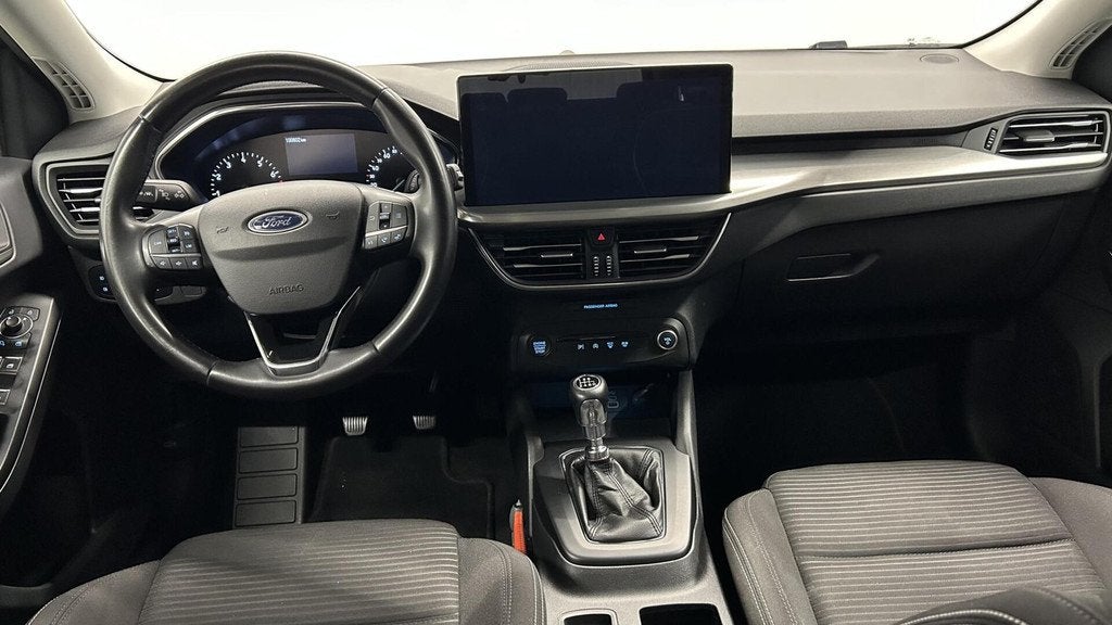 Ford Focus Wagon 1.0 EcoBoost Hybrid Titanium Style CARPLAY, Stof, Gebruikt, Met garantie (alle), Origineel Nederlands