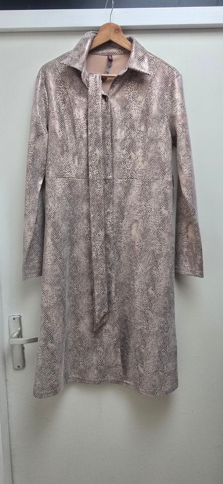 BY SWAN Paris Jurk met Slangenprint - Maat M, Kleding | Dames, Maat 38/40 (M), Meerkleurig, BY SWAN Paris, Ophalen of Verzenden