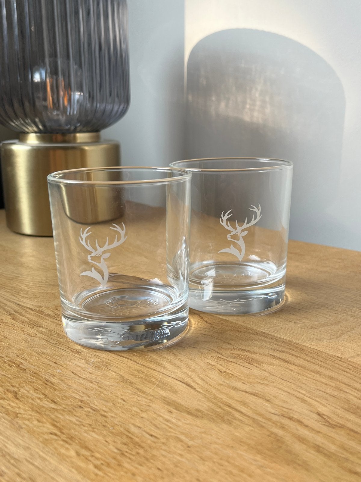 Glenfiddich whiskey glazen - 2 stuks, Nieuw, Ophalen of Verzenden, Overige merken, Glas