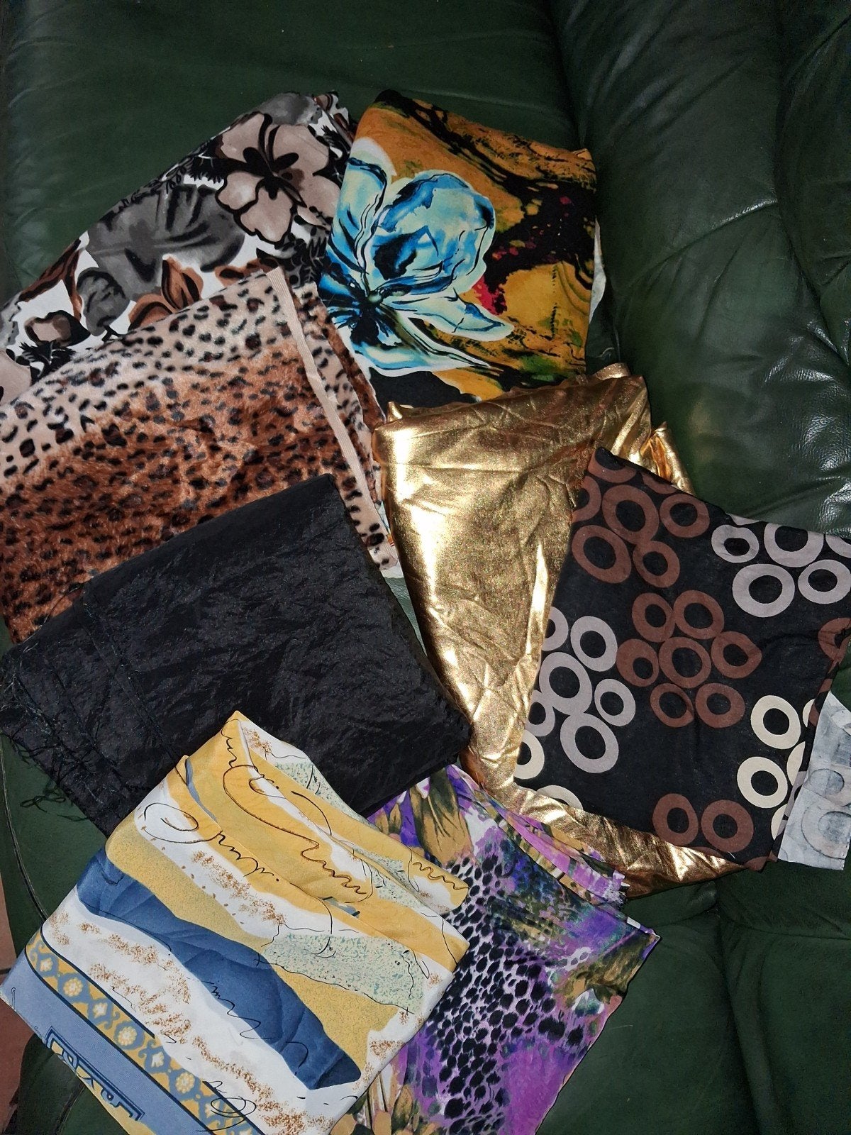 8 coupons, Hobby en Vrije tijd, 120 cm of meer, Ophalen of Verzenden, Katoen, Nieuw