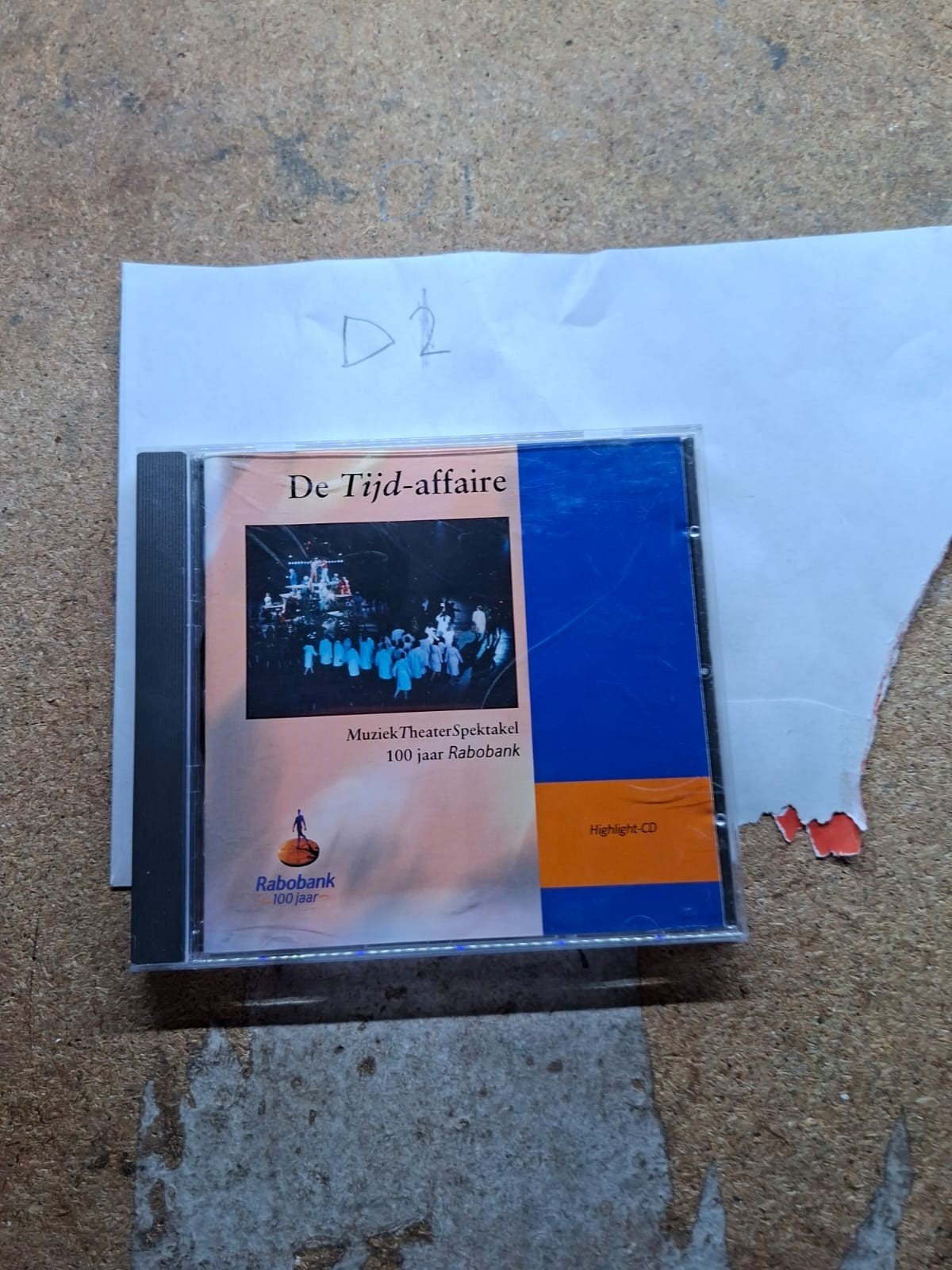De Tijd-affaire - MuziekTheaterspektakel 100 jaar Rabobank, Ophalen of Verzenden, Gebruikt, Album, Speciale editie