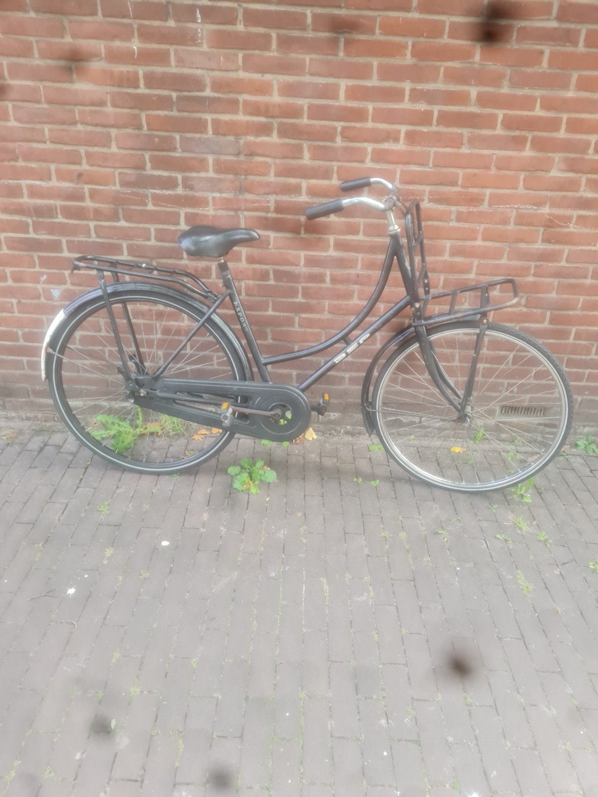 omafiets BSP 28inch met terugtraprem doet het prima, Fietsen en Brommers, Terugtraprem, Gebruikt, 50 tot 53 cm, Ophalen