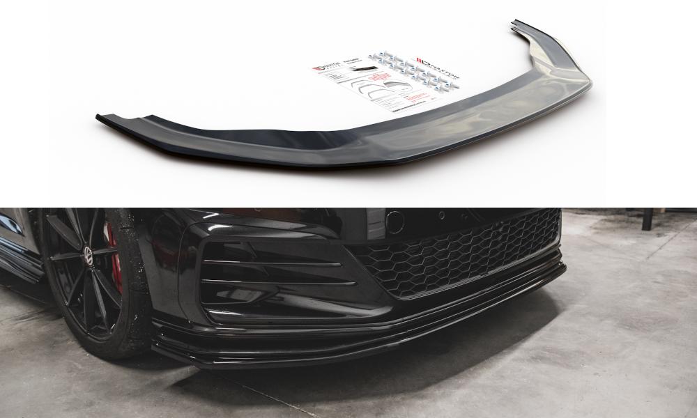 Voorlip skirt achterlip splitter diffuser Golf 7 GTI TCR 19+, Ophalen of Verzenden