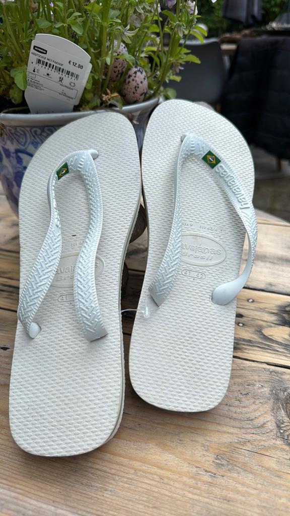 Havanianas slippers maat 42 nieuw, Ophalen of Verzenden, Zo goed als nieuw, Zwart
