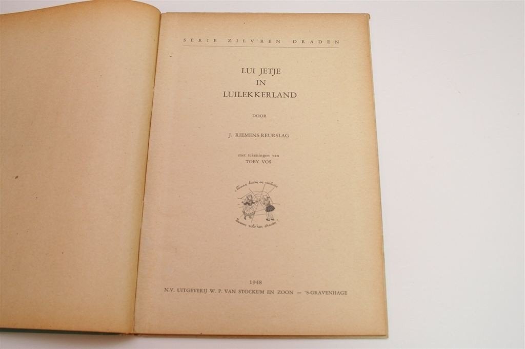 Lui Jetje in Luilekkerland — Vintage Kinderboek [1948], Boeken, Ophalen of Verzenden, Gelezen