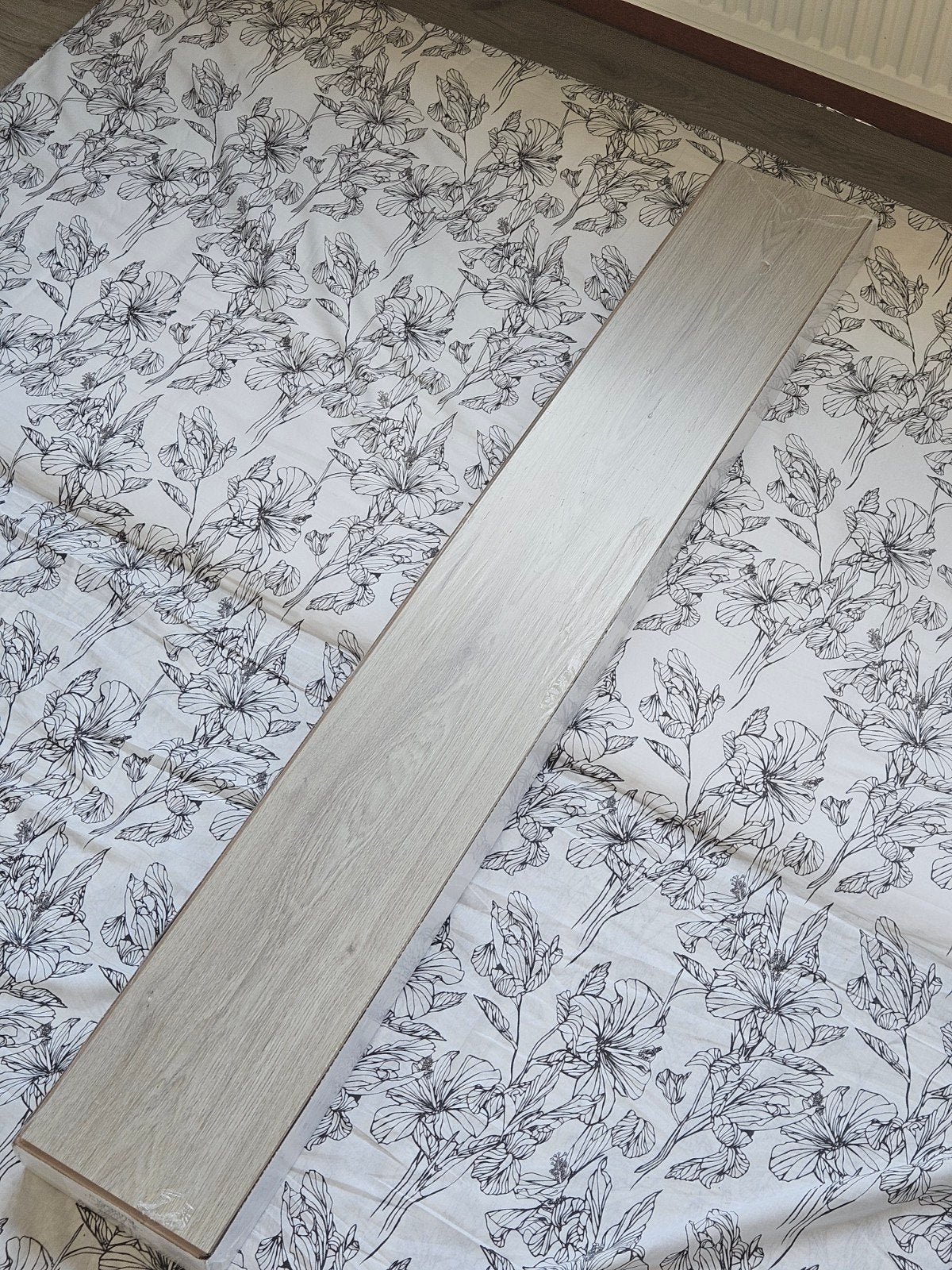 Gloednieuwe Laminaatvloer Trend Oak Grey met gereedschap, Ophalen, Nieuw, Minder dan 5 m², 10 tot 30 cm