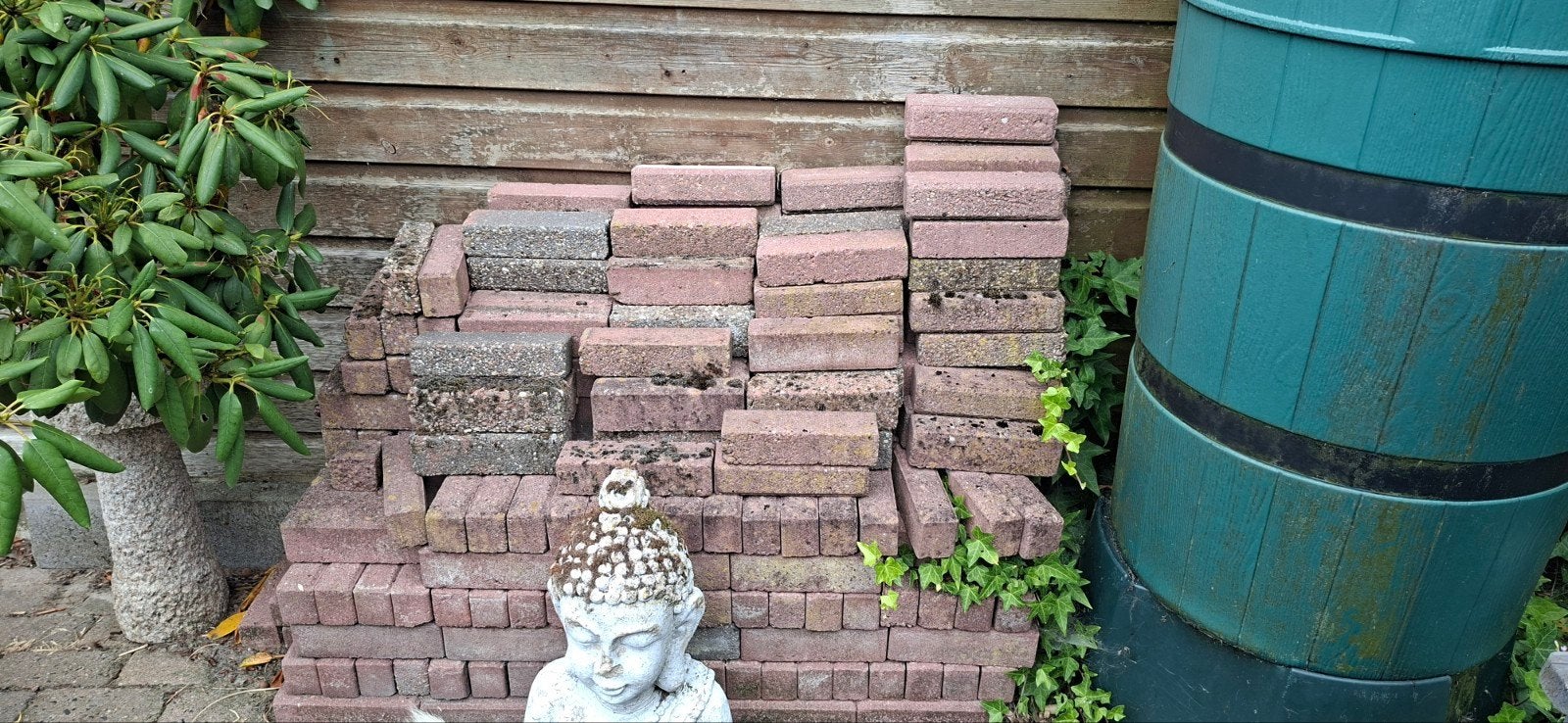 Gebruikte bakstenen voor tuin of bestrating, Tuin en Terras, Grind, Keien en Split, Ophalen