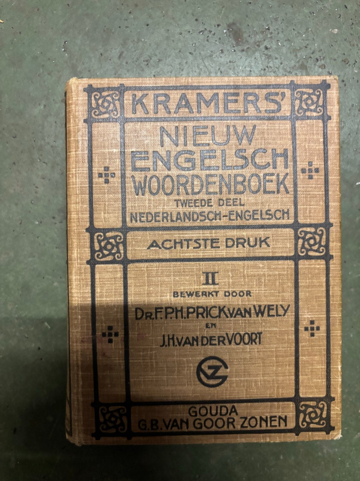 Kramers' Nieuw Engelsch Woordenboek - 1919, Boeken, Woordenboeken, Ophalen of Verzenden, Gelezen, Kramers, Nederlands