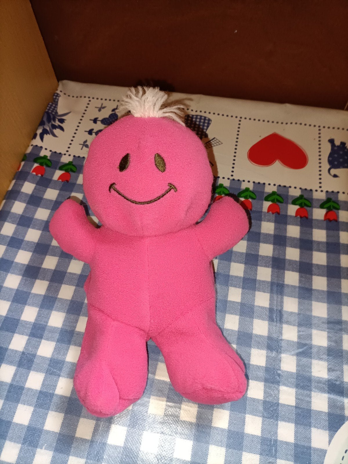 Roze Daatje knuffel 19 cm groot, Ophalen of Verzenden, Zo goed als nieuw, Overige typen