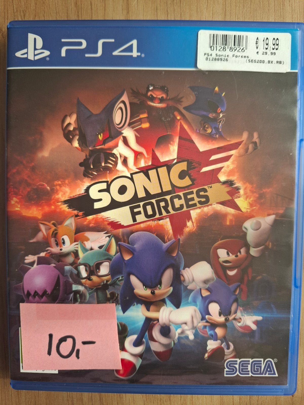 Sonic Forces PS4 - Actie en Avontuur, Avontuur en Actie, 1 speler, Ophalen of Verzenden, Zo goed als nieuw