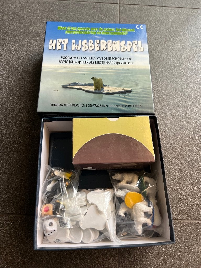 het ijsberenspel, Ophalen