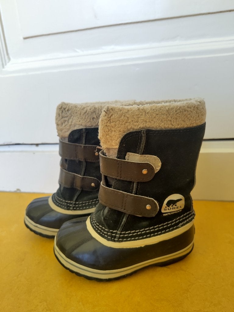 Sneeuwschoenen Sorel maat 28, Jongetje of Meisje, Ophalen of Verzenden, Sorel, Gebruikt