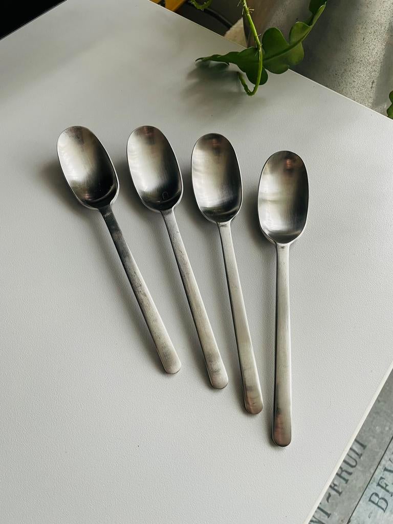 Vintage IKEA DATA 90’s Soeplepels, Ophalen of Verzenden, Zo goed als nieuw, Rvs of Chroom, Vaatwasserbestendig