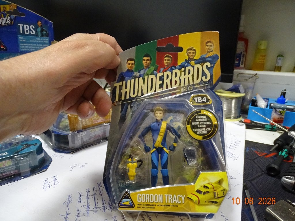 TE KOOP GORDAN TRACY THUNDERBIRDS, Ophalen of Verzenden, Zo goed als nieuw