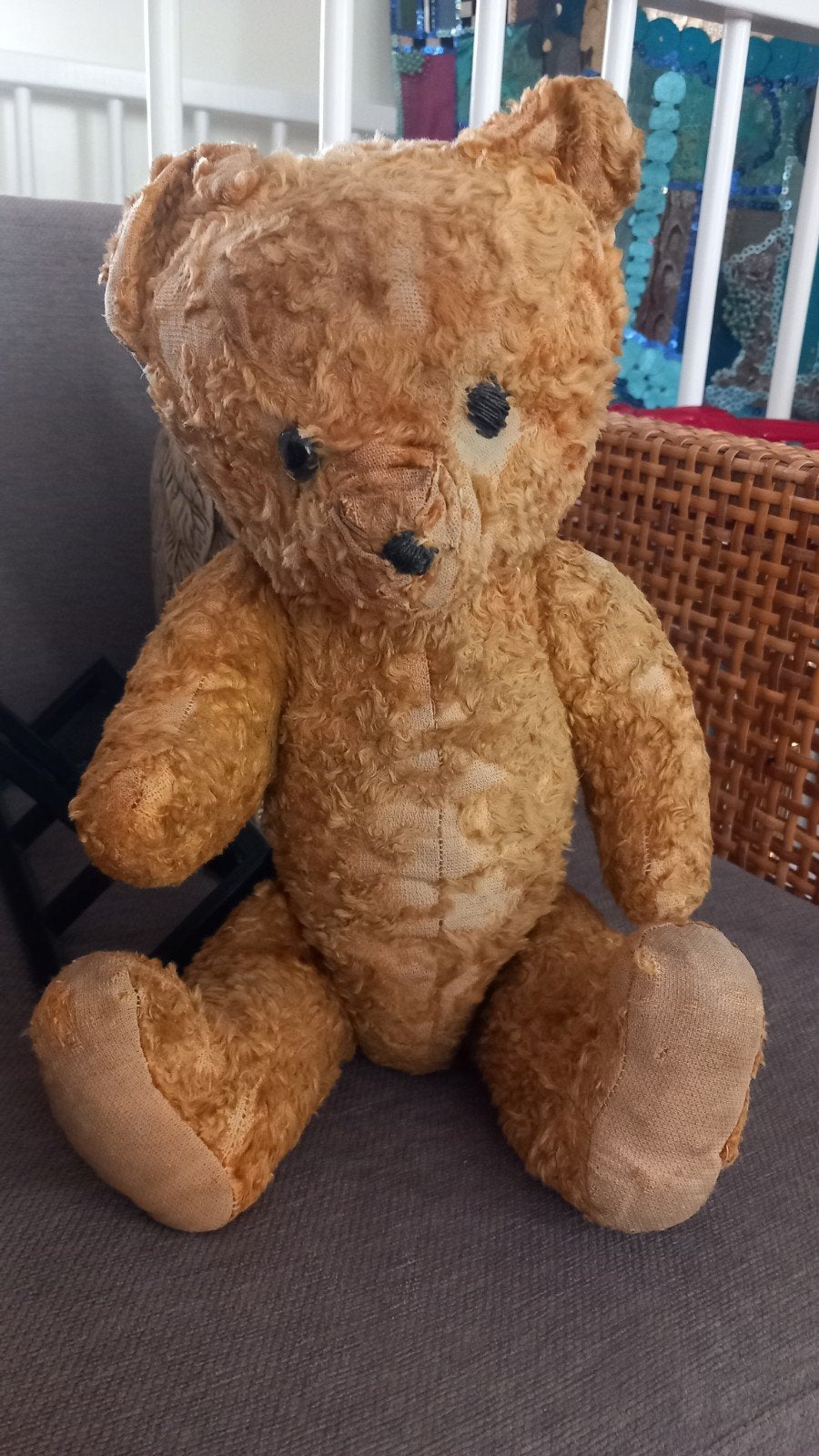 Vintage Teddybeer - Klassieke knuffelbeer, Gebruikt, Overige merken, Overige karakters, Beer