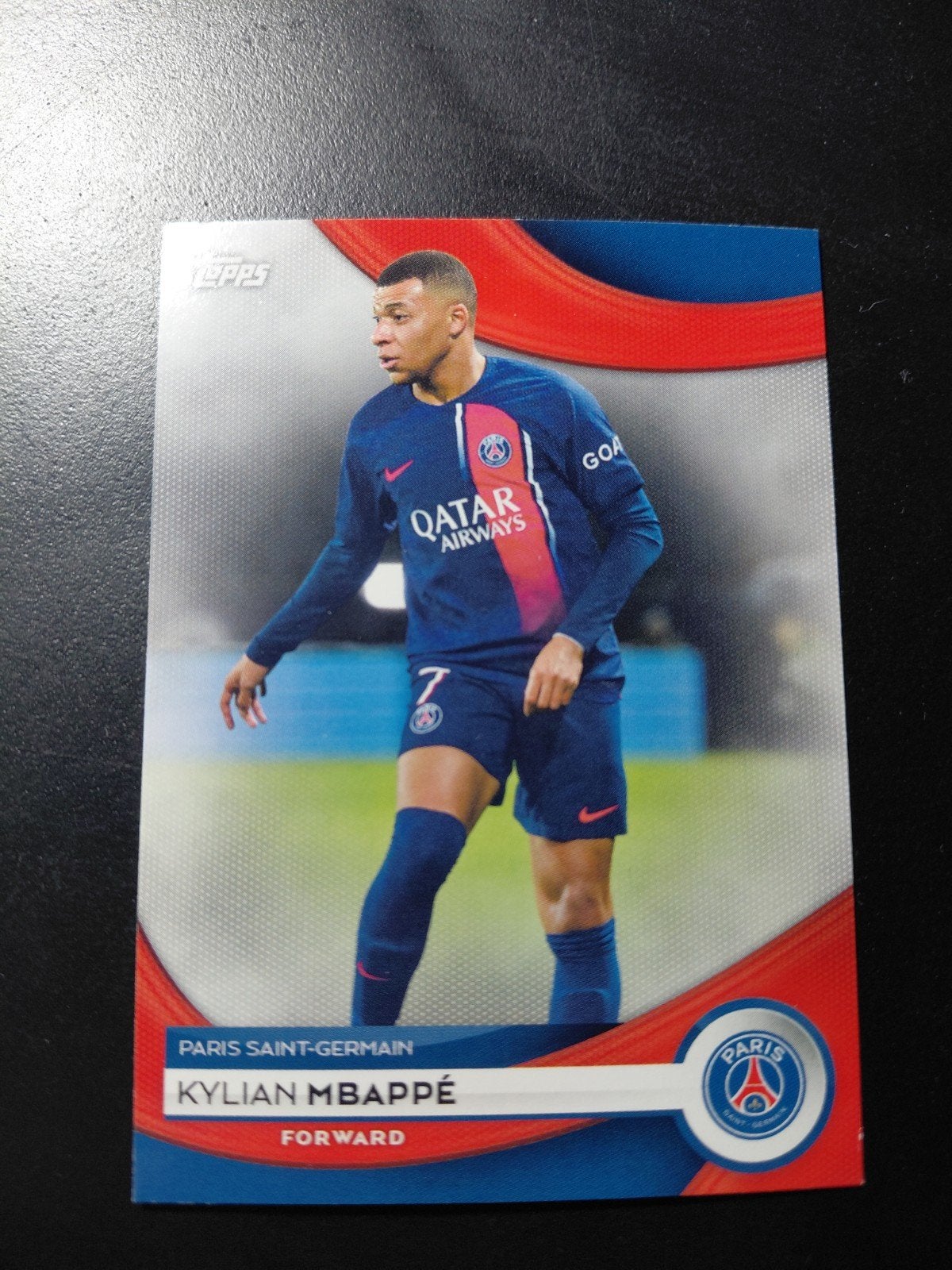 Kylian mbappe (psg) topps team set 2022/23, Verzenden, Nieuw, Buitenlandse clubs, Spelerskaart