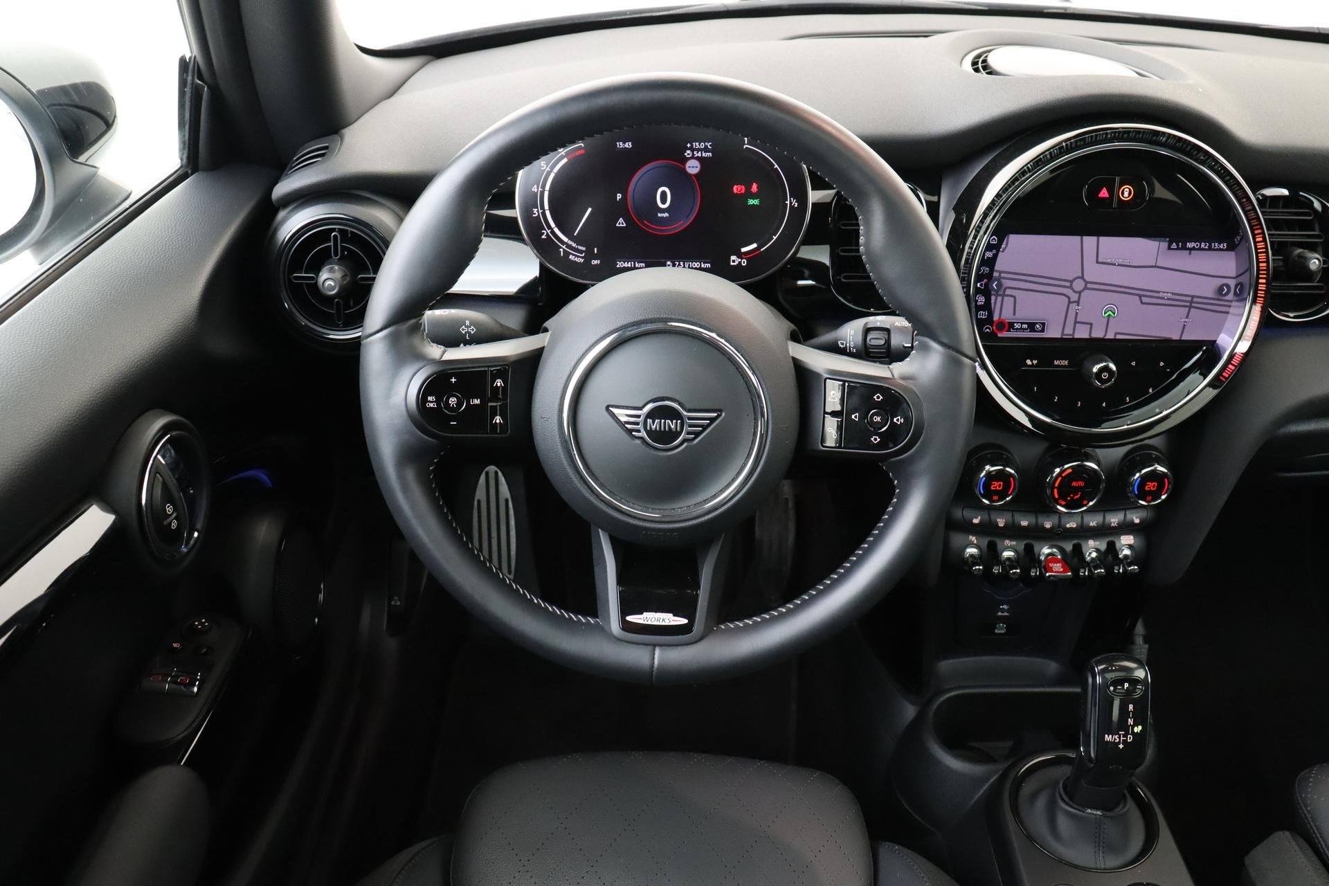 MINI COOPER JOHN COOPER WORKS *INCL. ZOMER/WINTERSET!* -PANO, Auto's, Gebruikt, 4 stoelen, Origineel Nederlands, Bedrijf