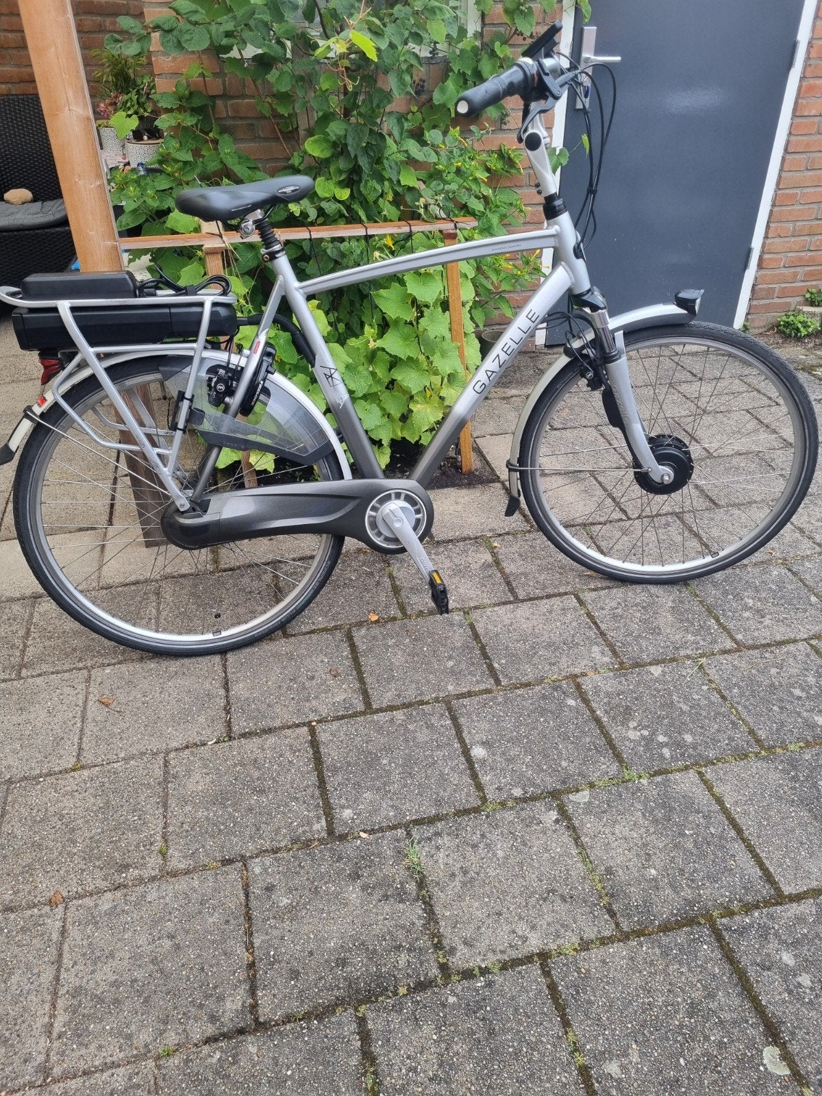 Gazelle Chamonix C7 Comfort elektrische fiets, Fietsen en Brommers, Fietsen | Heren | Herenfietsen, Ophalen, Zo goed als nieuw
