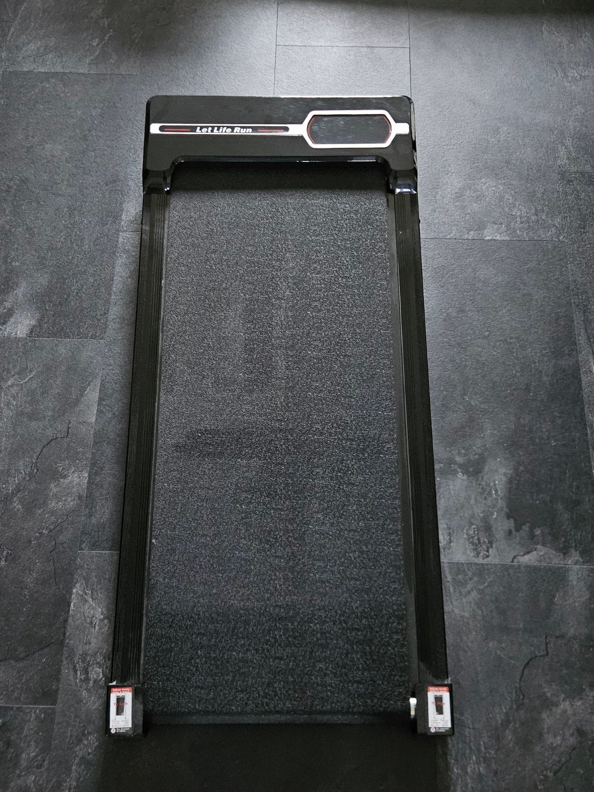 Compacte Loopband 'Let Life Run' met Afstandsbediening, Sport en Fitness, Ophalen, Zo goed als nieuw, Metaal, Loopband