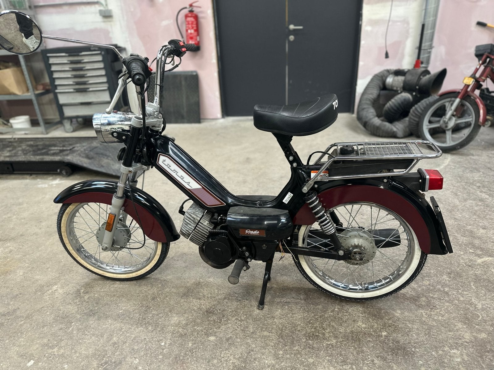 Tomos Roadie met geel kenteken, Fietsen en Brommers, Brommers | Tomos, Ophalen, Gebruikt, Maximaal 45 km/u, Overige modellen