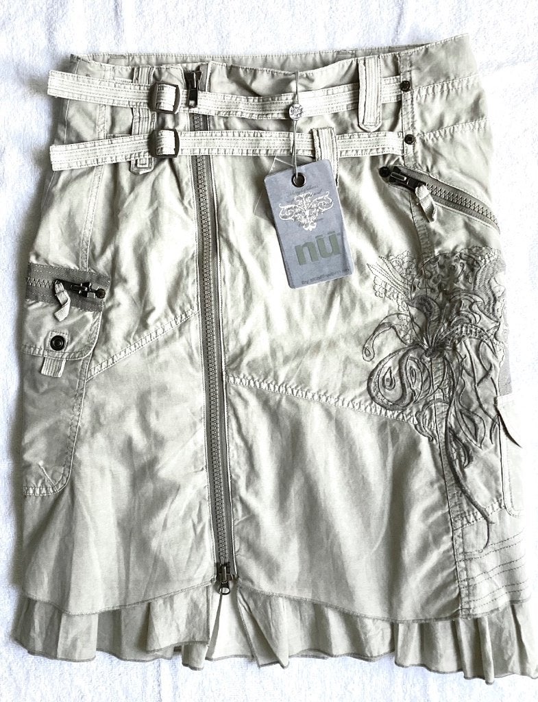 Nieuwe NU DENMARK (voorheen) NU BY STAFF Rok mt 36, Kleding | Dames, Ophalen, Beige, Nieuw, Knielengte