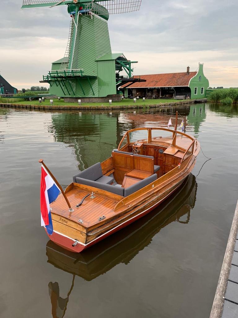 Houten Zweedse roefboot 1934 met Albin motor, Ophalen, Gebruikt, Binnenboordmotor, Benzine