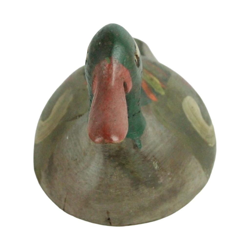 Antieke houten lok eend – handgesneden – ca. 1900–1940, Ophalen of Verzenden