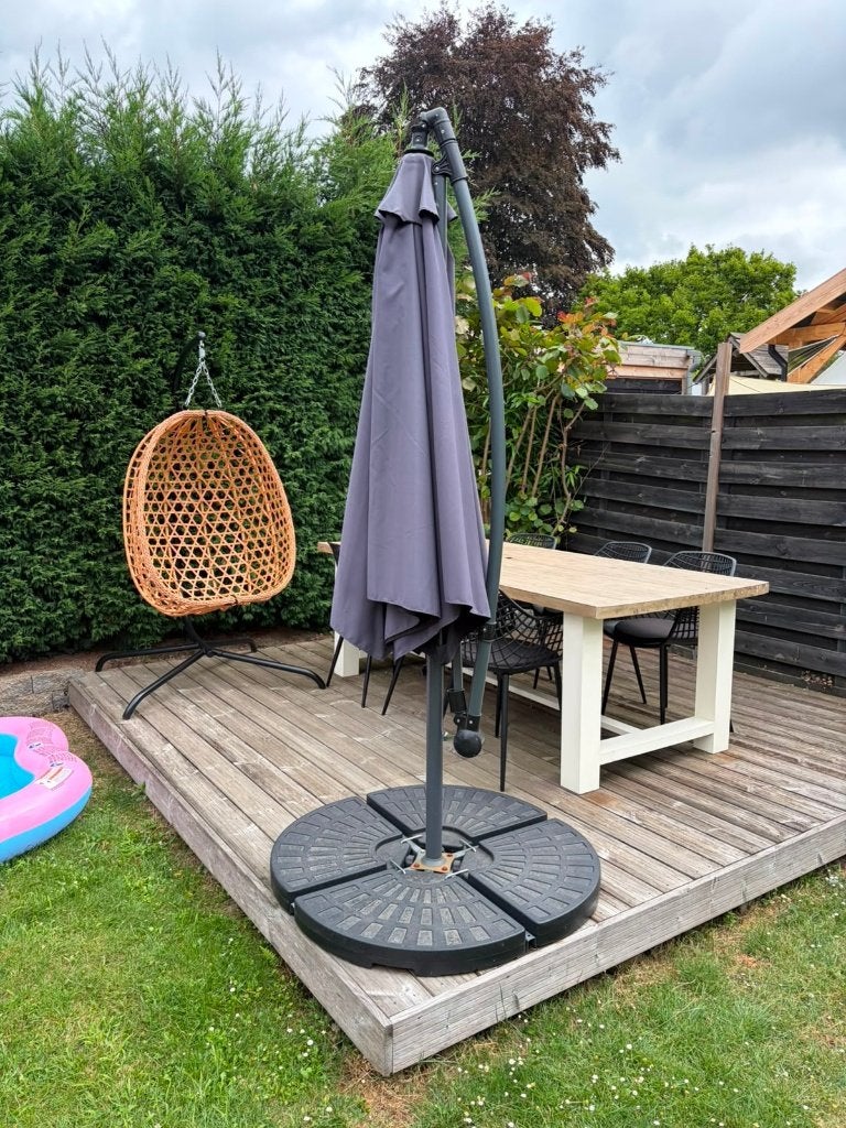 Parasol, Tuin en Terras, Ophalen, Gebruikt, 2 tot 3 meter, Verstelbaar