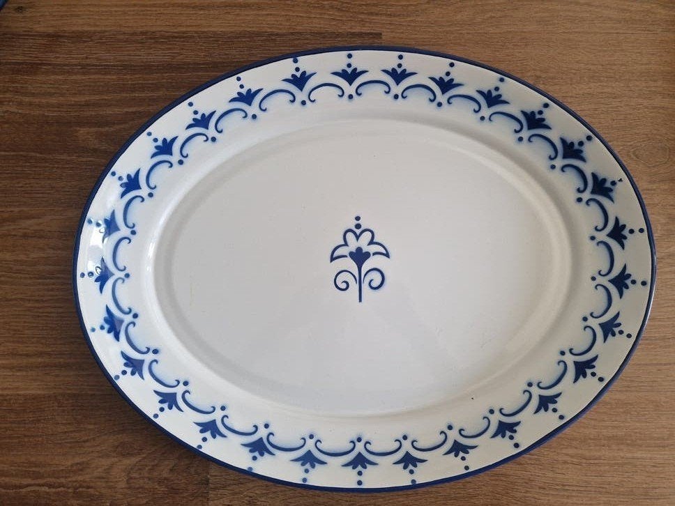 2x Ikea vintage 1980s Arv Idyll dienblad serveerschaal, Ophalen of Verzenden