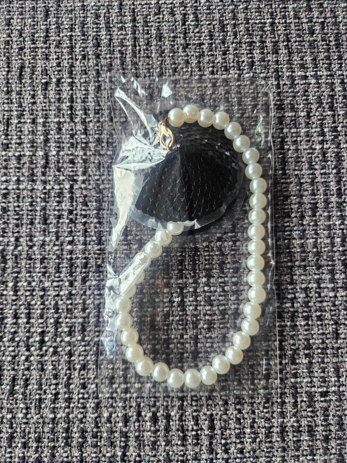 Nieuwe decoratieve nipple covers met pailletten en parels, Ophalen of Verzenden