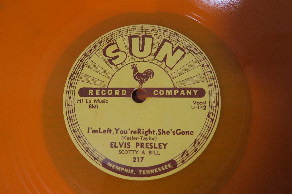 Elvis Presley I'm left, you're right , she’s gone 78rpm rock, Cd's en Dvd's, Vinyl | Rock, Gebruikt, 10 inch, Ophalen of Verzenden