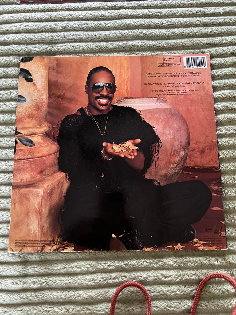 LP Stevie Wonder, Cd's en Dvd's, Vinyl | R&B en Soul, Ophalen of Verzenden, Gebruikt, Overige formaten