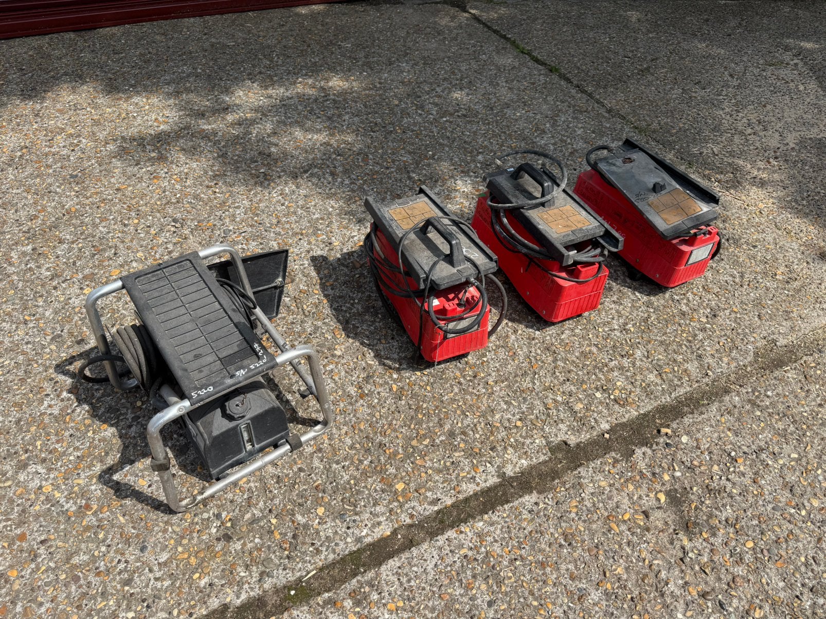 Professionele behangafstomers 4 stuks, Ophalen