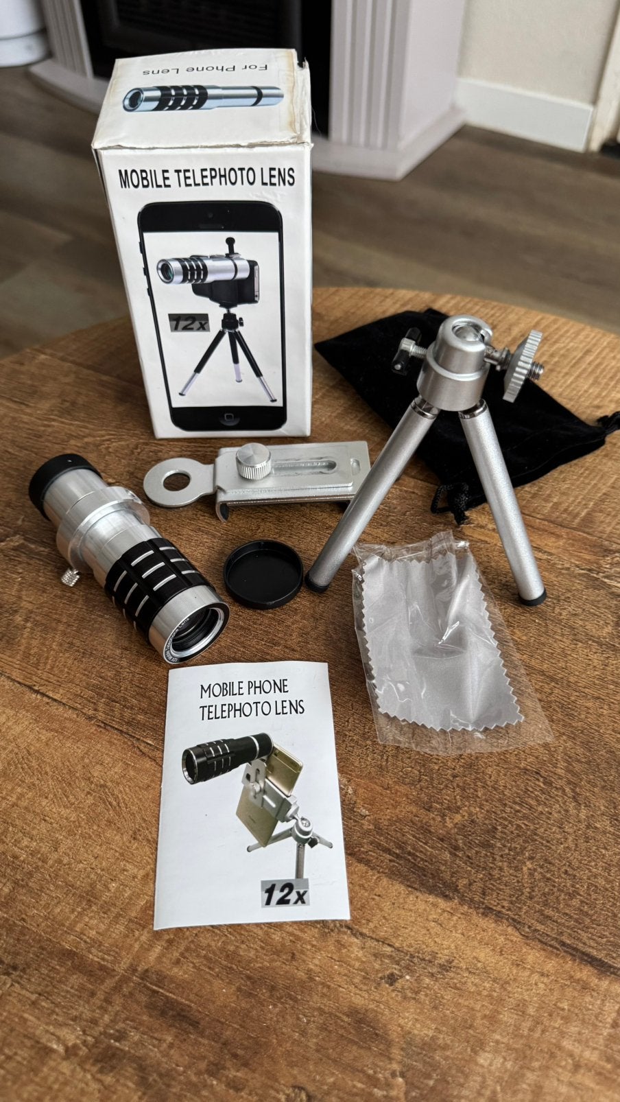 Telelens voor mobiele telefoon, Ophalen, Zo goed als nieuw, Telelens