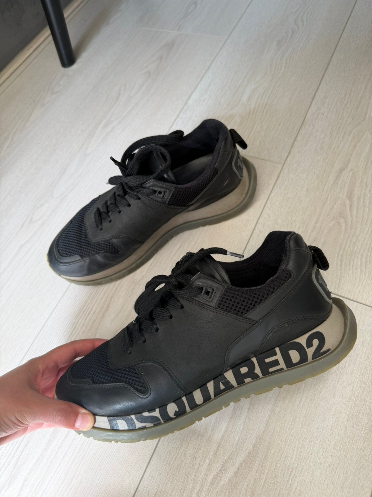 Dsquared2 heren schoen, Ophalen, Zo goed als nieuw, Zwart