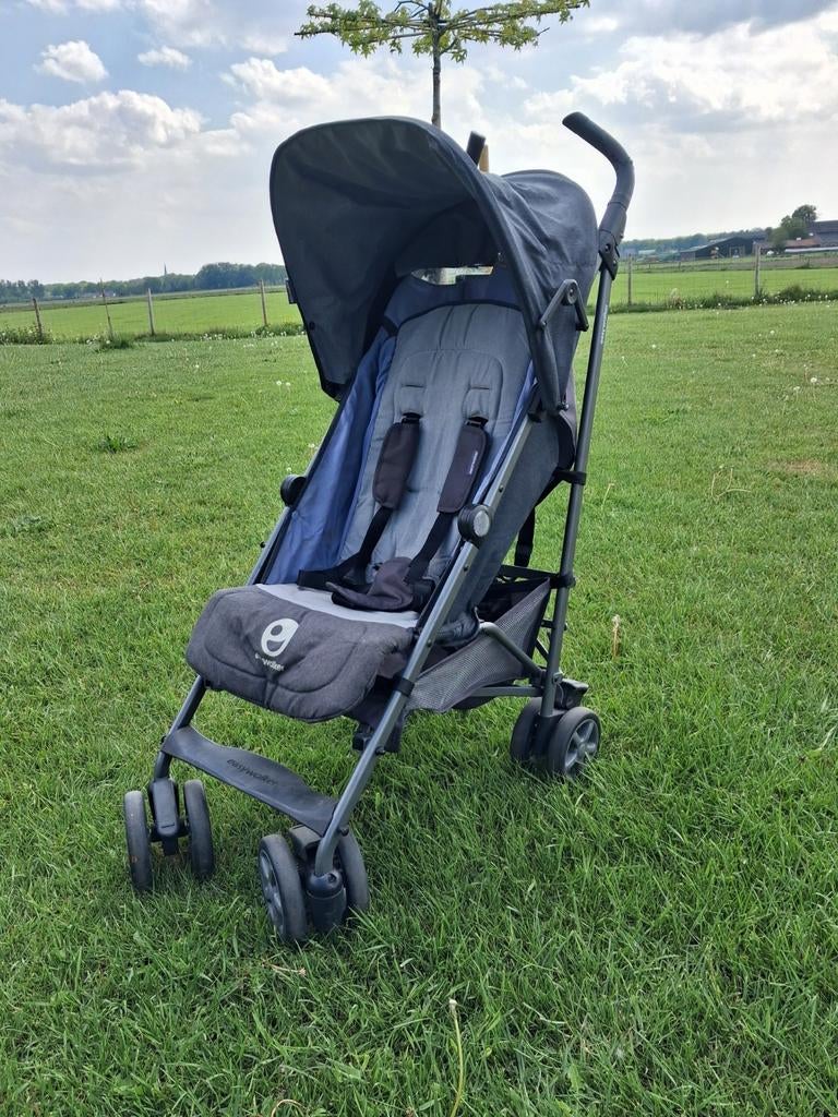 Easywalker Buggy - Inclusief buggydrager fiets, Ophalen of Verzenden, Gebruikt, Verstelbare rugleuning