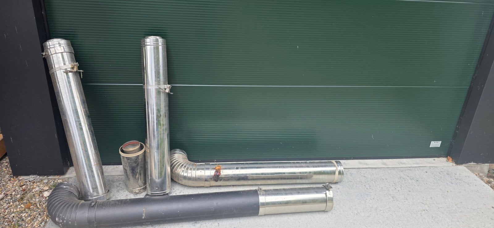 rookkanaal gaskachel, Doe-het-zelf en Verbouw, Ventilatie en Afzuiging, Ophalen of Verzenden, Gebruikt, Afzuiger